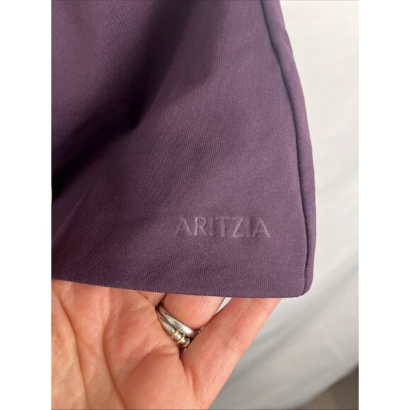 Aritzia Contour Purple Twist-Front Tank Top Womens Size L - Picture 4 of 11
